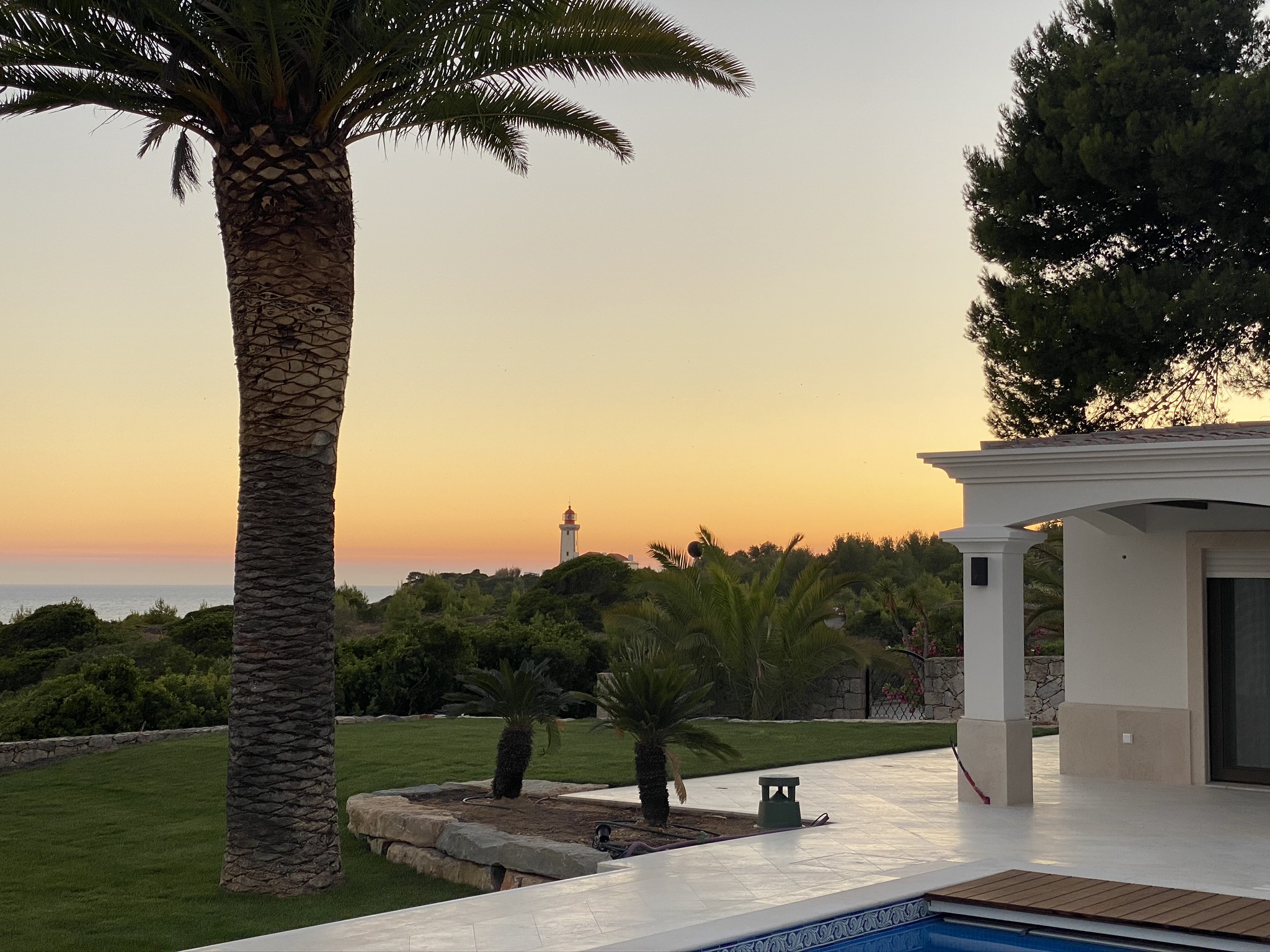 Sonnenuntergang Leuchtturm